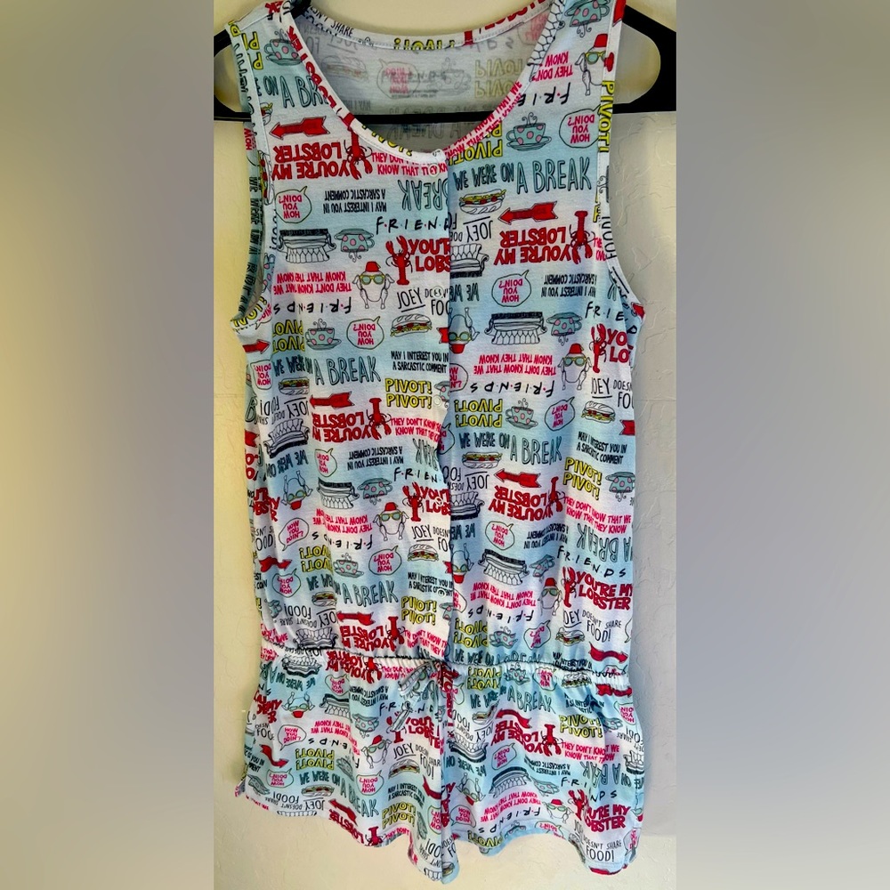 FRIENDS pajamas romper